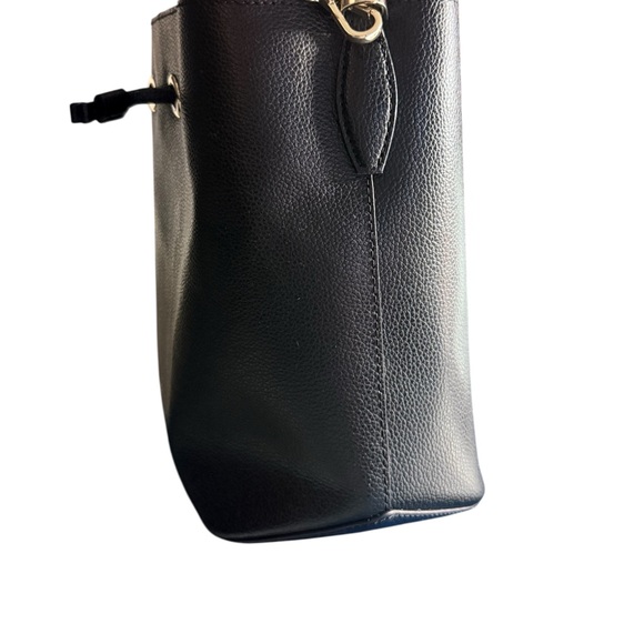 Kate Spade Black Leather Bucket Bag - Picture 4 of 8